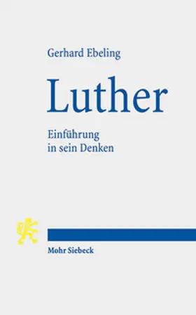 Ebeling |  Luther | Buch |  Sack Fachmedien