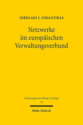 Simantiras |  Netzwerke im Europäischen Verwaltungsverbund | Buch |  Sack Fachmedien