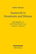 Dreier |  Staatsrecht in Demokratie und Diktatur | Buch |  Sack Fachmedien
