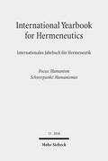 Figal |  International Yearbook for Hermeneutics / Internationales Jahrbuch für Hermeneutik | eBook | Sack Fachmedien
