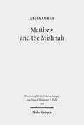 Cohen |  Matthew and the Mishnah | eBook | Sack Fachmedien