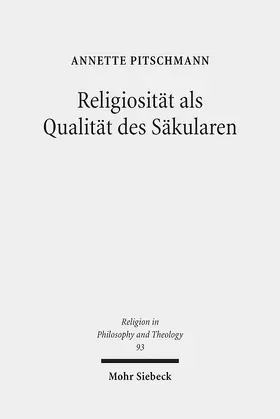 Pitschmann |  Religiosität als Qualität des Säkularen | eBook | Sack Fachmedien