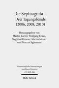 Karrer / Kraus / Meiser |  Die Septuaginta | Buch |  Sack Fachmedien