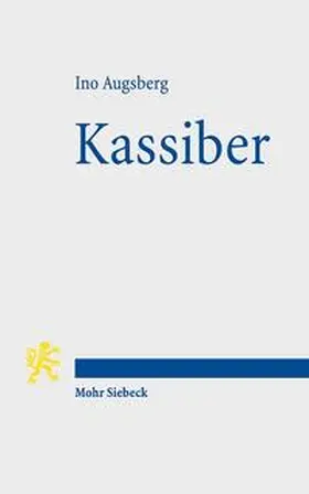 Augsberg | Kassiber | Buch | 978-3-16-154882-6 | sack.de