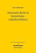 Börnsen |  Nationales Recht in Investitionsschiedsverfahren | Buch |  Sack Fachmedien
