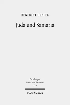 Hensel |  Juda und Samaria | Buch |  Sack Fachmedien