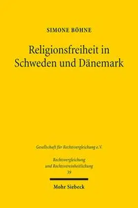 Böhne |  Religionsfreiheit in Schweden und Dänemark | Buch |  Sack Fachmedien