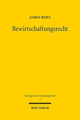 Bews |  Bewirtschaftungsrecht | Buch |  Sack Fachmedien