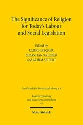 Becker / Krebber / Seifert | The Significance of Religion for Today's Labour and Social Legislation | Buch | 978-3-16-155019-5 | sack.de