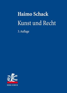 Schack | Kunst und Recht | Buch | 978-3-16-155037-9 | sack.de