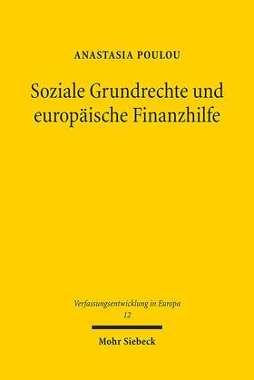 Poulou | Poulou, A: Soziale Grundrechte und europäische Finanzhilfe | Buch | 978-3-16-155128-4 | sack.de