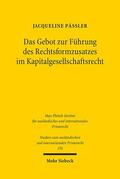 Päßler |  Das Gebot zur Führung des Rechtsformzusatzes im Kapitalgesellschaftsrecht | eBook | Sack Fachmedien