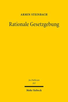 Steinbach |  Rationale Gesetzgebung | eBook | Sack Fachmedien
