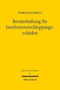 Schmitt |  Beraterhaftung für Insolvenzverschleppungsschäden | eBook | Sack Fachmedien