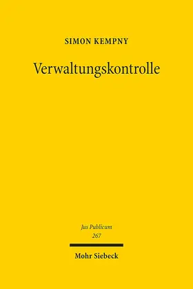 Kempny |  Verwaltungskontrolle | eBook | Sack Fachmedien