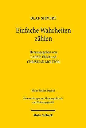 Sievert / Feld / Molitor | Einfache Wahrheiten zählen | Buch | 978-3-16-155244-1 | sack.de