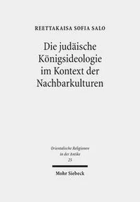 Salo | Die judäische Königsideologie im Kontext der Nachbarkulturen | Buch | 978-3-16-155338-7 | sack.de