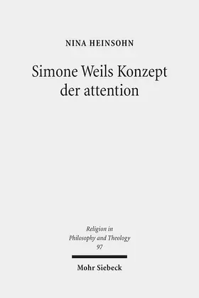 Heinsohn | Simone Weils Konzept der attention | E-Book | sack.de