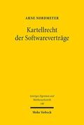 Nordmeyer |  Nordmeyer, A: Kartellrecht der Softwareverträge | Buch |  Sack Fachmedien