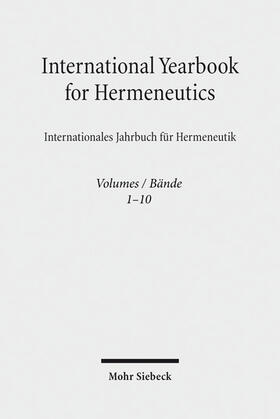 Figal | International Yearbook for Hermeneutics / Internationales Jahrbuch für Hermeneutik | Buch | 978-3-16-155601-2 | sack.de