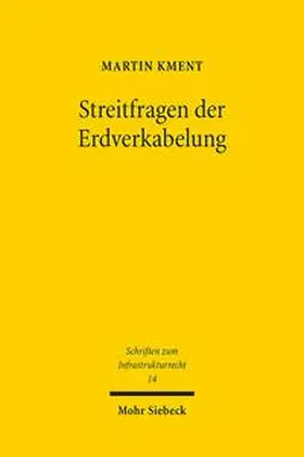 Kment |  Kment, M: Streitfragen der Erdverkabelung | Buch |  Sack Fachmedien