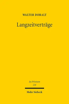 Doralt | Langzeitverträge | E-Book | sack.de