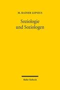 Lepsius |  Soziologie und Soziologen | Buch |  Sack Fachmedien