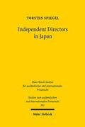 Spiegel |  Independent Directors in Japan | eBook | Sack Fachmedien