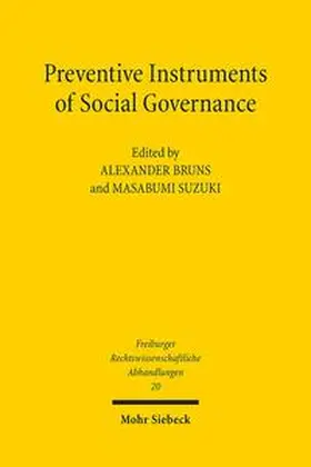 Bruns / Suzuki |  Preventive Instruments of Social Governance | Buch |  Sack Fachmedien