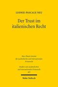 Neu |  Neu, L: Trust im italienischen Recht | Buch |  Sack Fachmedien
