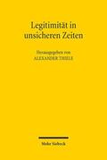 Thiele |  Legitimität in unsicheren Zeiten | Buch |  Sack Fachmedien