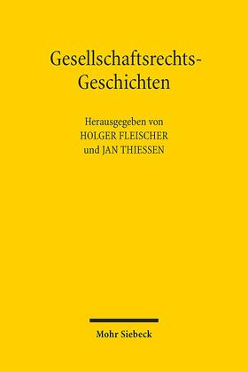 Fleischer / Thiessen |  Gesellschaftsrechts-Geschichten | Buch |  Sack Fachmedien