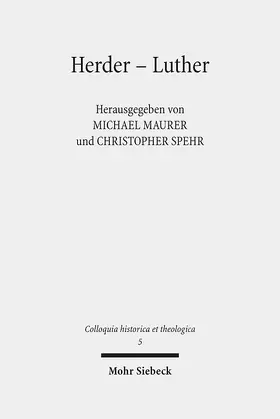 Maurer / Spehr |  Herder - Luther | Buch |  Sack Fachmedien