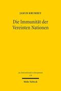 Krumrey |  Die Immunität der Vereinten Nationen | eBook | Sack Fachmedien