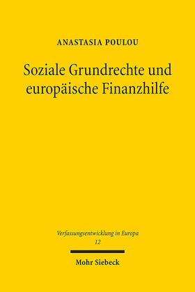 Poulou | Soziale Grundrechte und europäische Finanzhilfe | E-Book | sack.de
