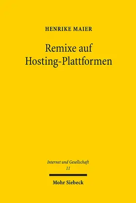 Maier |  Remixe auf Hosting-Plattformen | Buch |  Sack Fachmedien