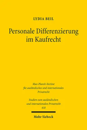 Beil |  Personale Differenzierung im Kaufrecht | eBook | Sack Fachmedien