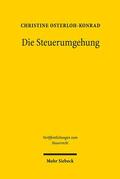 Osterloh-Konrad |  Die Steuerumgehung | eBook | Sack Fachmedien