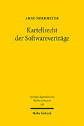 Nordmeyer |  Kartellrecht der Softwareverträge | eBook | Sack Fachmedien
