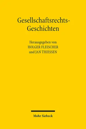 Fleischer / Thiessen |  Gesellschaftsrechts-Geschichten | eBook | Sack Fachmedien