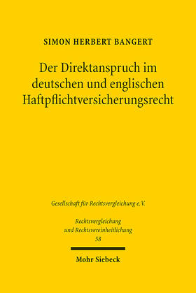 Bangert | Der Direktanspruch im deutschen und englischen Haftpflichtversicherungsrecht | E-Book | sack.de