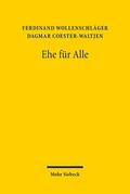 Wollenschläger / Coester-Waltjen |  Ehe für Alle | Buch |  Sack Fachmedien