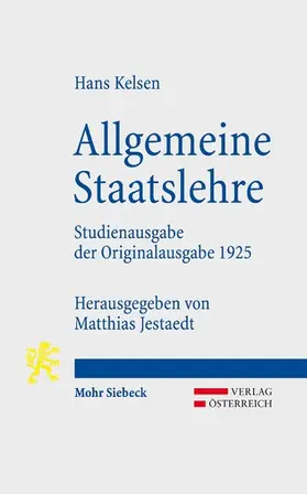 Kelsen / Jestaedt |  Allgemeine Staatslehre | eBook | Sack Fachmedien