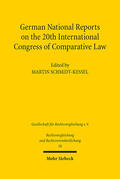 Schmidt-Kessel |  German National Reports on the 20th International Congress of Comparative Law | eBook | Sack Fachmedien