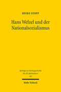 Stopp |  Hans Welzel und der Nationalsozialismus | eBook | Sack Fachmedien