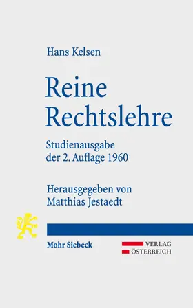Kelsen / Jestaedt |  Reine Rechtslehre | eBook | Sack Fachmedien