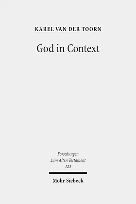 van der Toorn |  God in Context | eBook | Sack Fachmedien