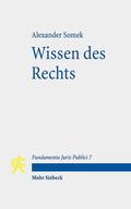 Somek |  Wissen des Rechts | Buch |  Sack Fachmedien