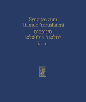 Becker / Engel / Schäfer | Synopse zum Talmud Yerushalmi | E-Book | sack.de