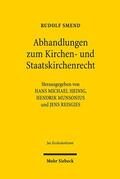 Smend / Heinig / Munsonius |  Abhandlungen zum Kirchen- und Staatskirchenrecht | eBook | Sack Fachmedien